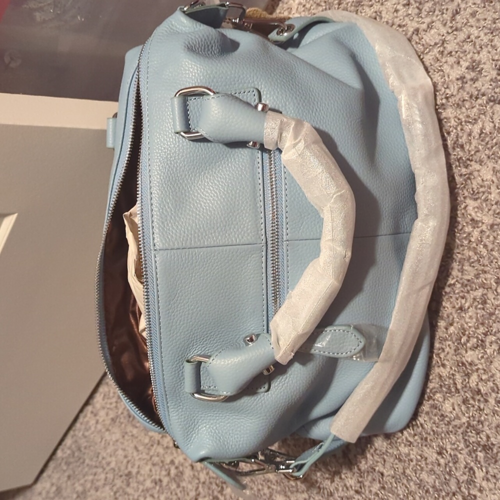 HESHE blue caviar tote - Picture 5 of 5